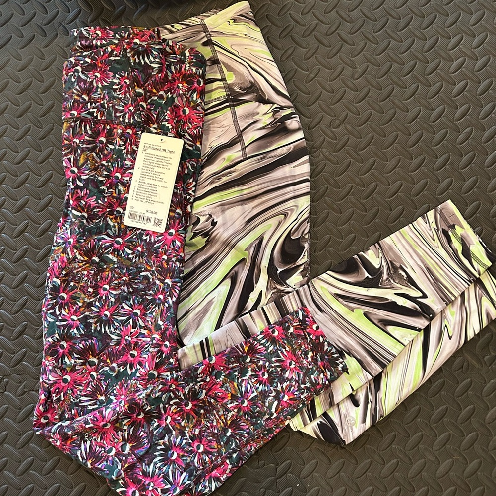 NWT Lululemon BUNDLE Size 10 Leggings
